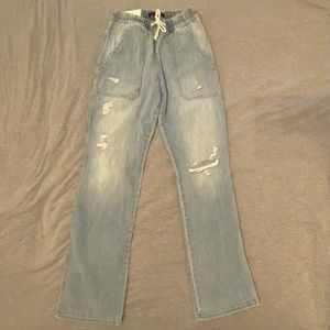 Fidelity Jasper Ripped Jogger Jeans